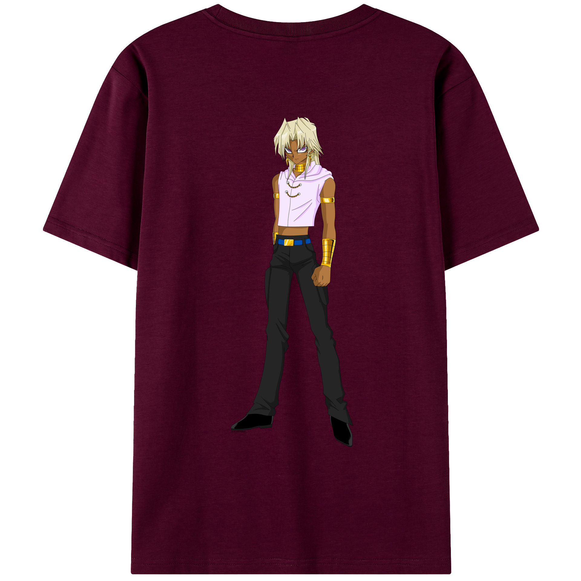 （画像用） 遊☆戯☆王 Yu-Gi-Oh! レディース半袖Tシャツ(バックプリント)